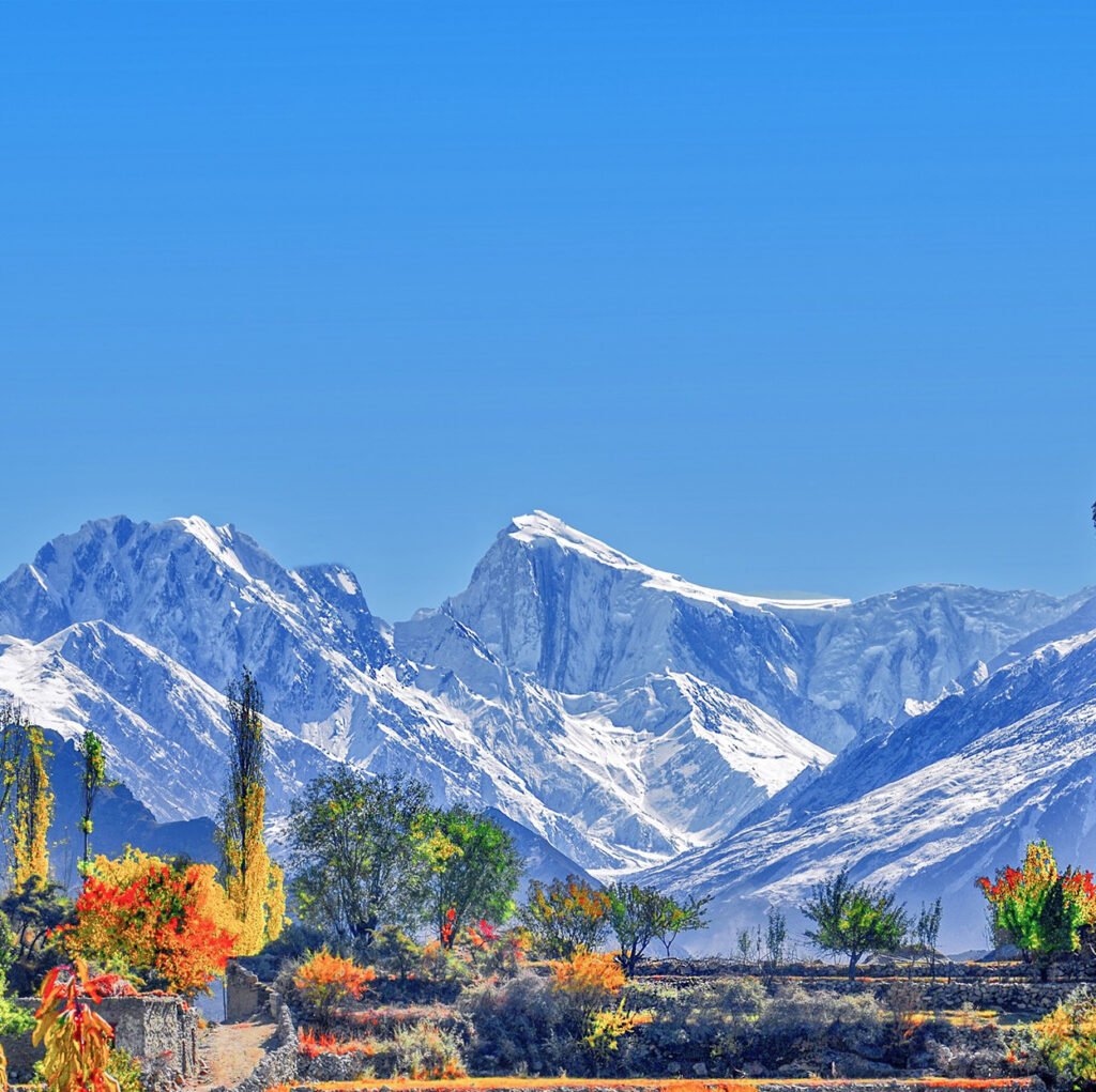 Naran Valley with green meadows, rivers, and surrounding mountains
